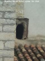 Monasterio de la Santísima Trinidad. Ventana trasera